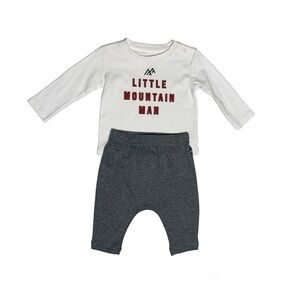 MINI Heroes 2-Piece Buffalo Mountain Man Top and Pant Set